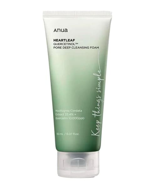 ANUA  HEARTLEAF QUERCETINOL PORE DEEP CLEANSING FO - صورة 2
