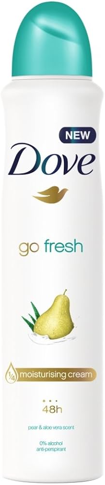 DOVE GO FRESH PEAR&ALOE 48H ANTI-PERSPIRANT 250ML