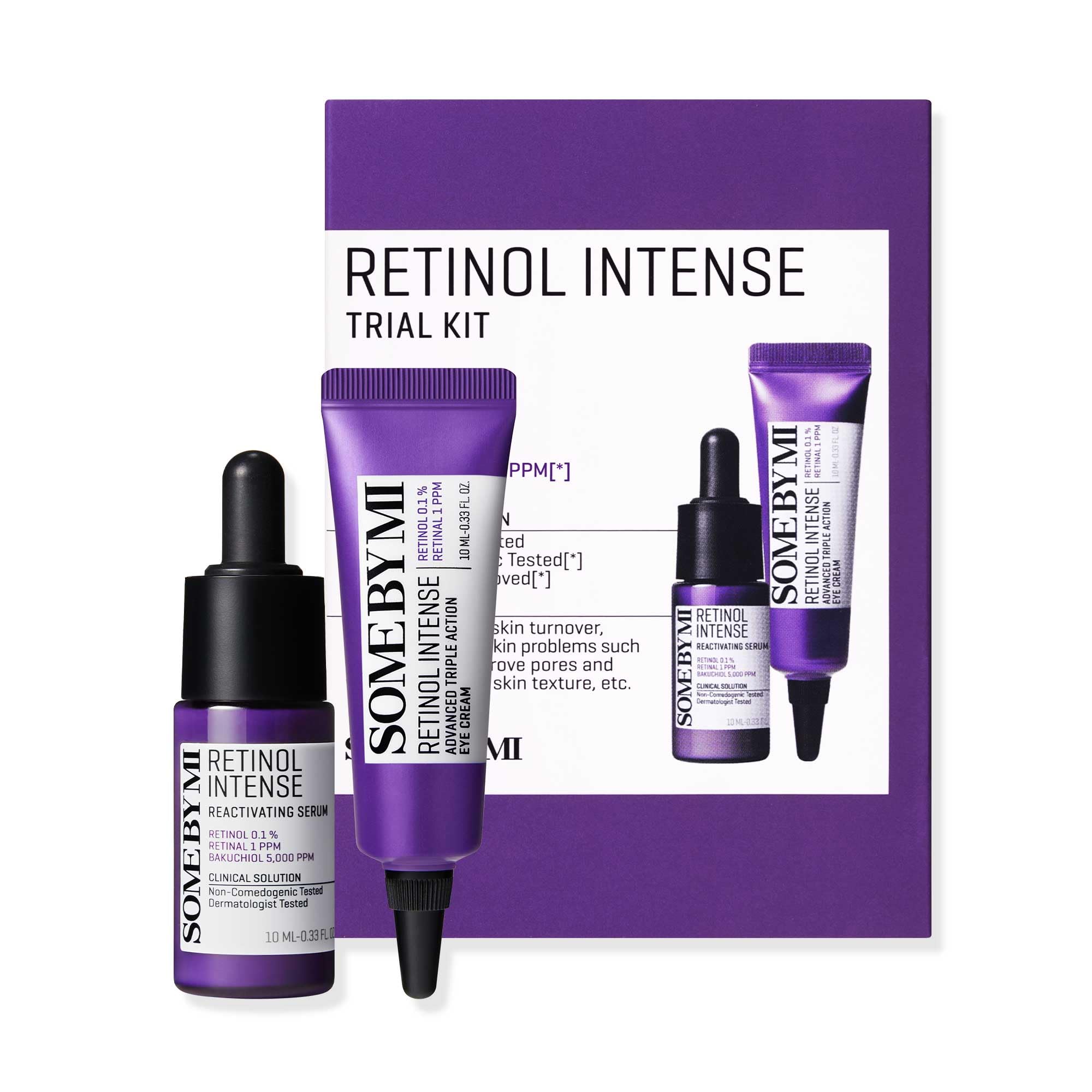 SOMEBYMI RETINOL INTENSE SET EYE CREAM 10ML SERUM