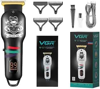 VGR HAIR TRIMMER V-971 BLACK COLOR