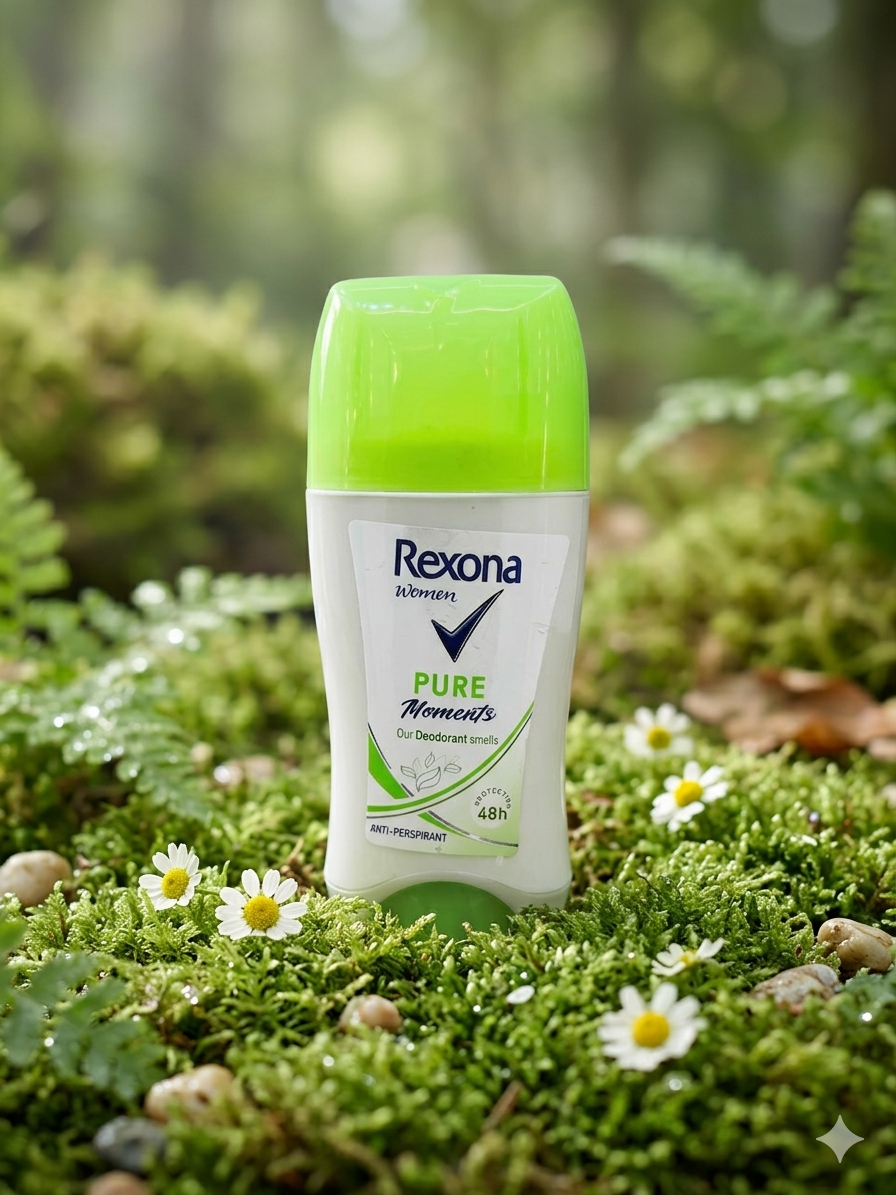 Rexona Women PURE Moments Our Deodorant smells 48h ANTI-PERSPIRANT