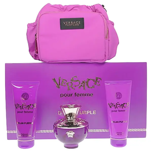Versace Pour Femme Dylan Purple 4 Pcs Gift Set