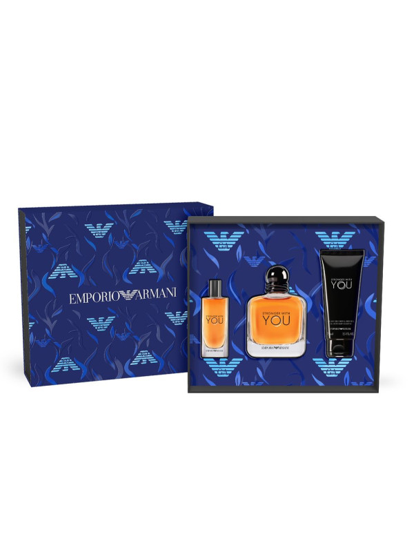 Giorgio Armani Stronger With You  EDT men's box 100 ml + 15 ml + Case 85.70