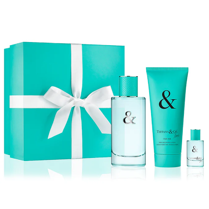 TIFFANY & Love for Her- EDP90ml + Body Lotion100ml + EDP5ml