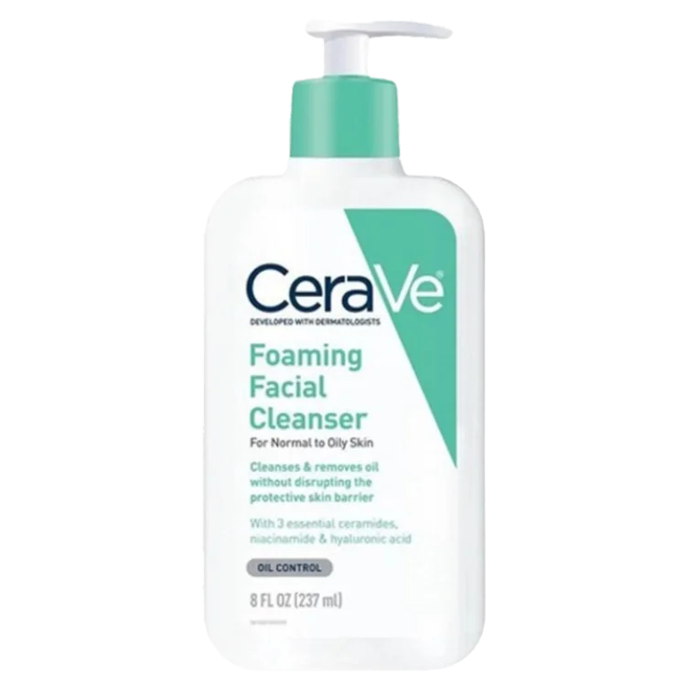 cleanser foaming facial normal or oily 237ml