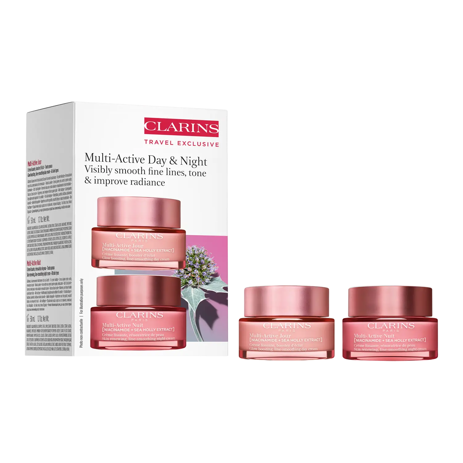 CLARINS MULTI ACTIVE DAY%NIGHT 2*50ML