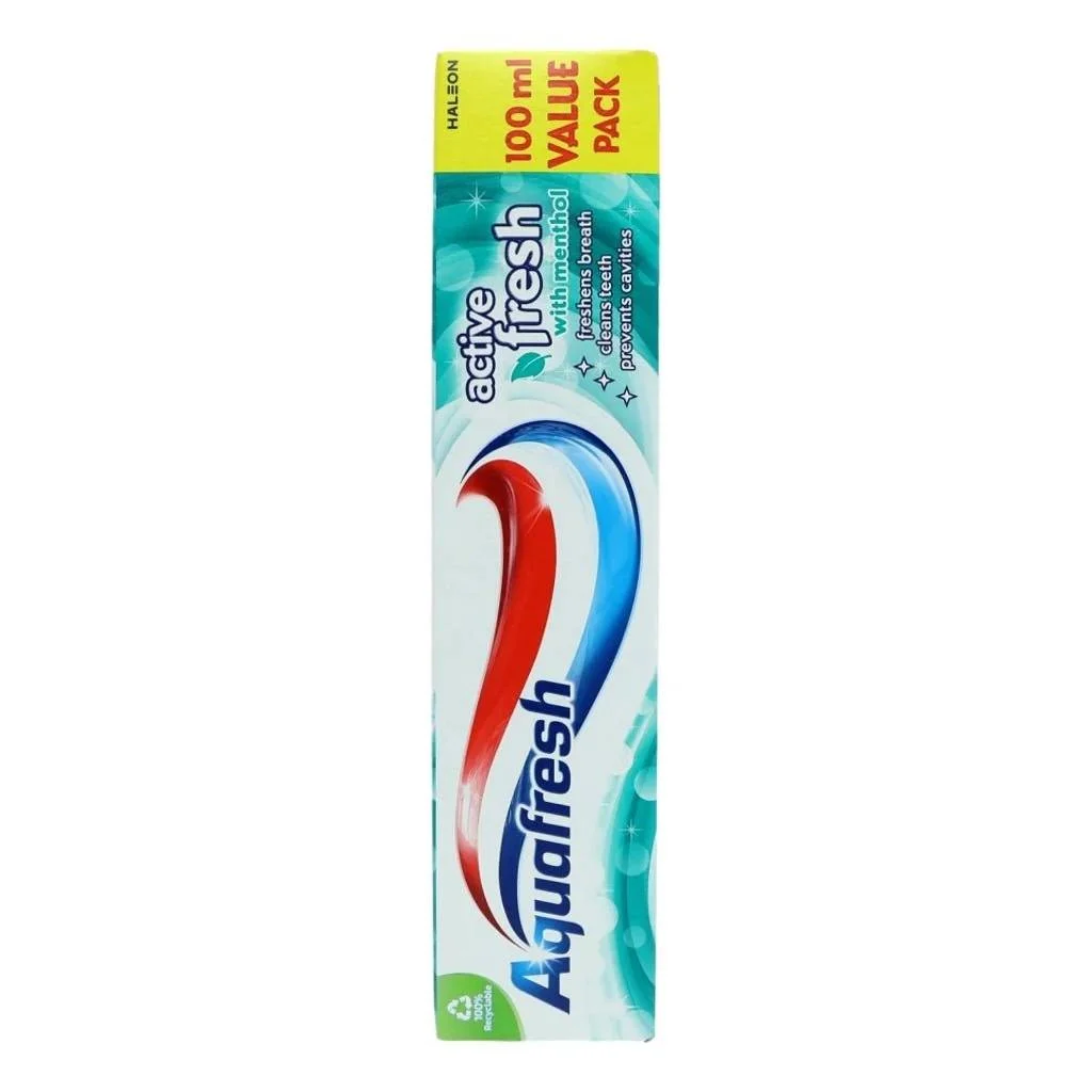 AQUAFRESH TOOTHPASTE ACIVE FRESH 100ML